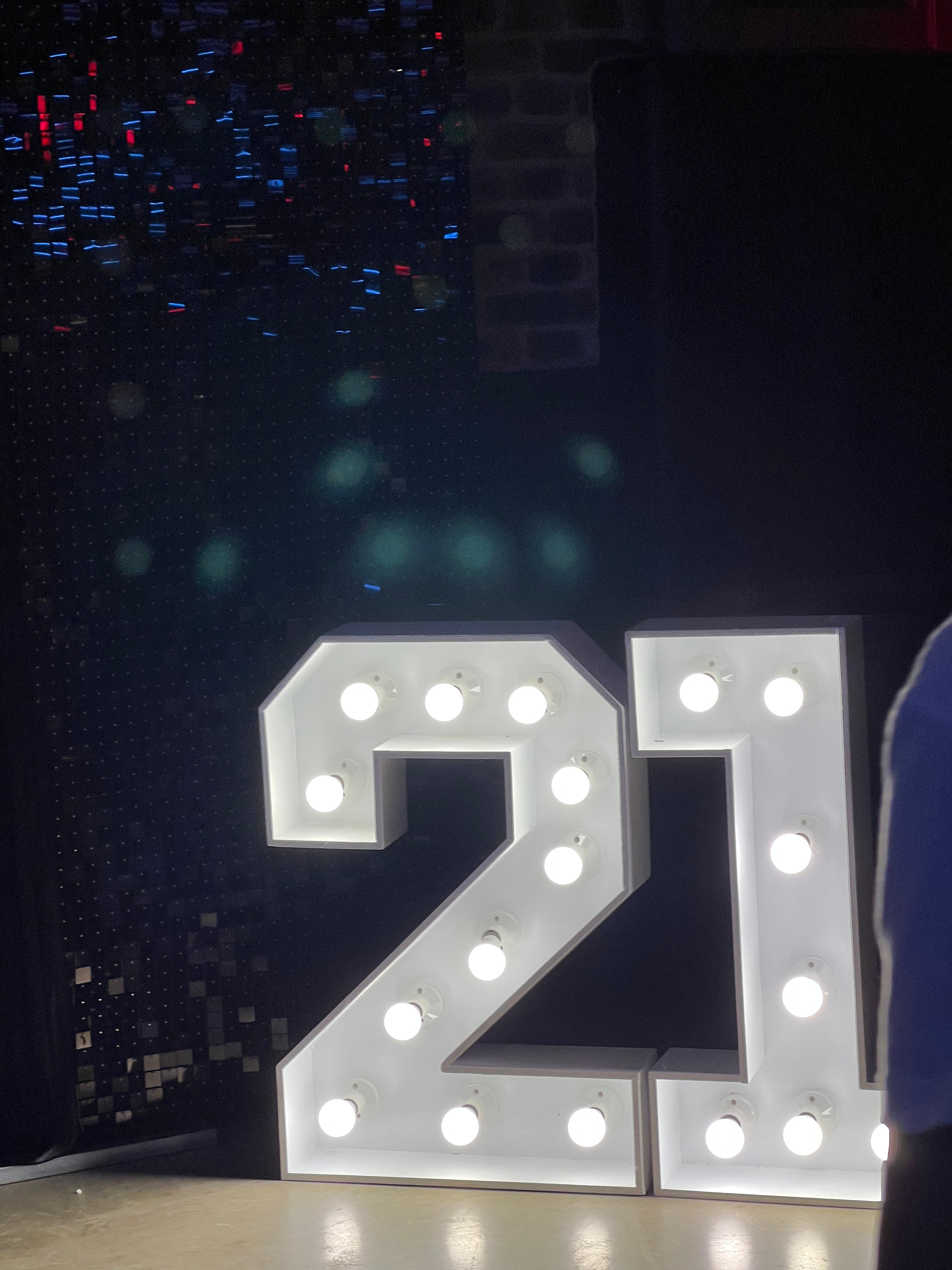 BLACK BIRTHDAY THEME - BACKDROP PACKAGE