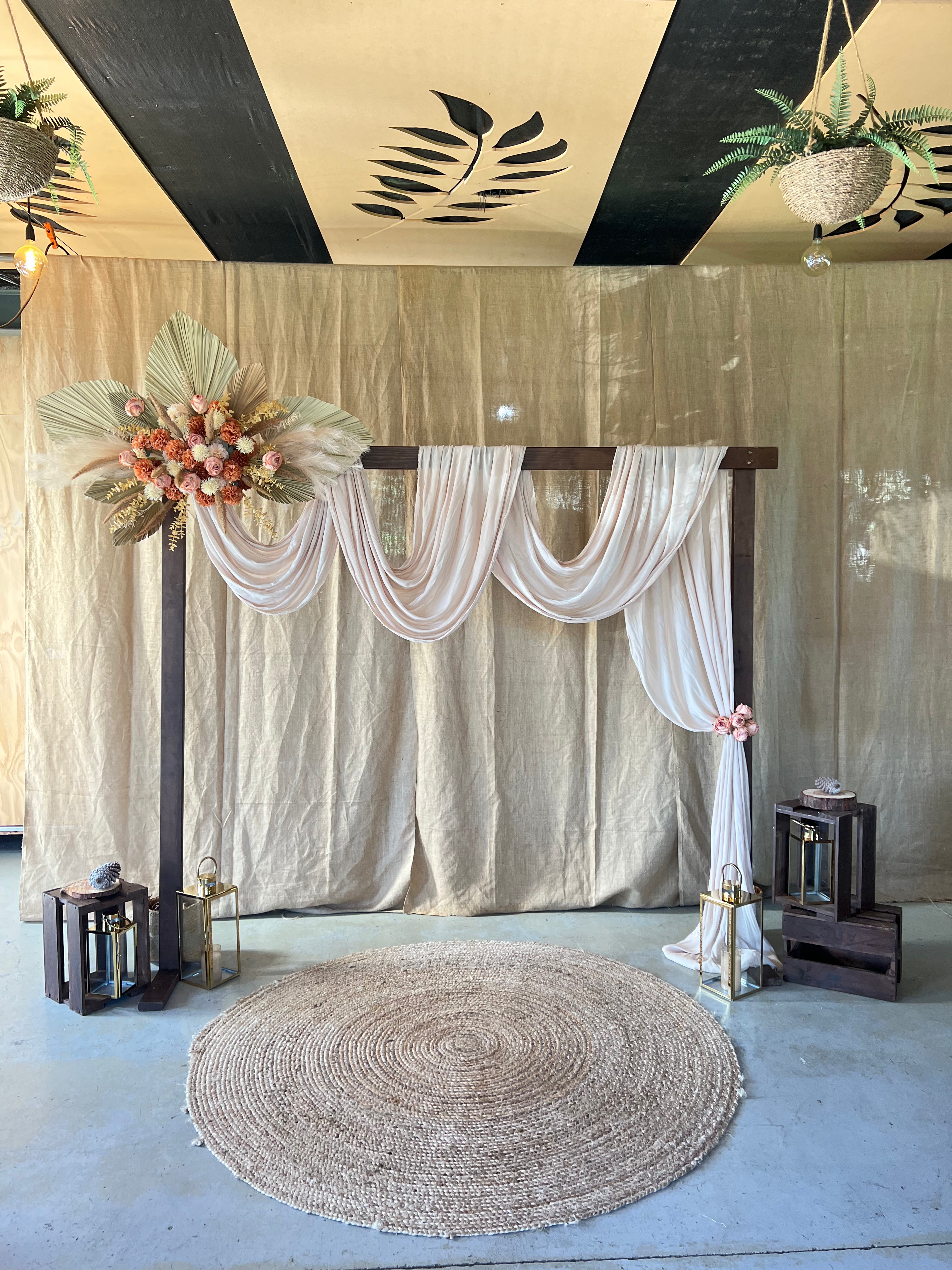 BOHO/DRIED FLOWER - BACKDROP PACKAGE