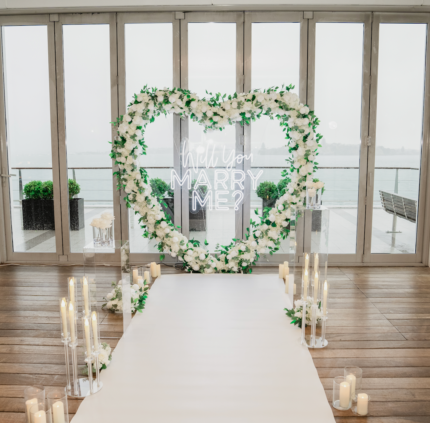 "WILL YOU MARRY ME" - BACKDROP PACKAGE