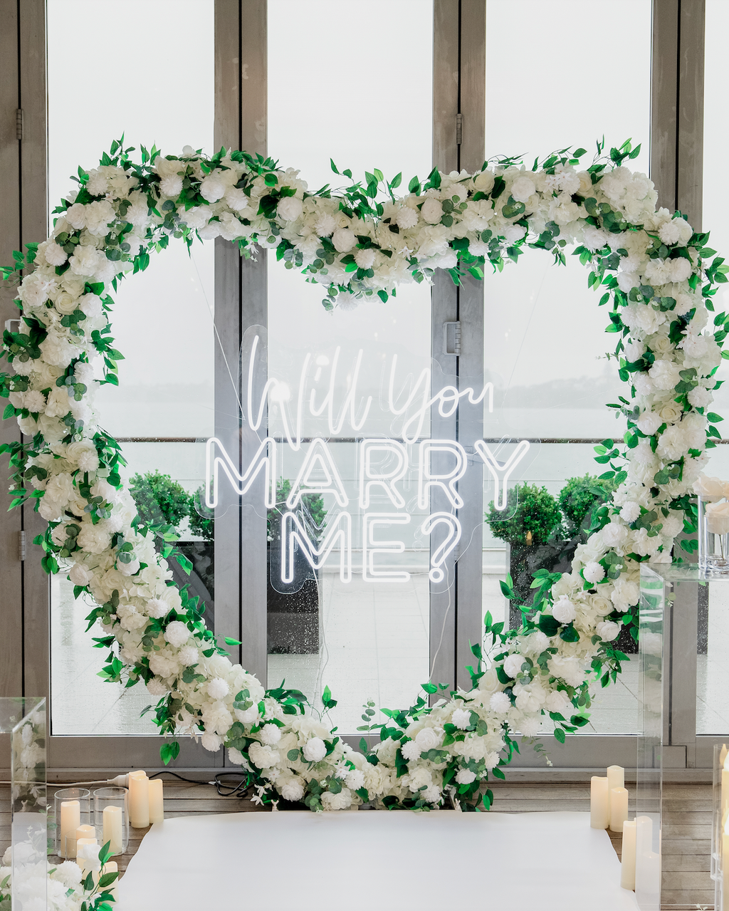 "WILL YOU MARRY ME" - BACKDROP PACKAGE